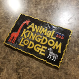 Animal Kingdom Lodge Plaque Inspired Sign - Replica ( Theme Park Home Decor Inspired Prop )
