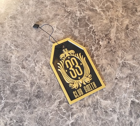 Personalized Club 33 Inspired Luggage Tag - Your Name Here! ( Theme Park Prop Inspired Replica )