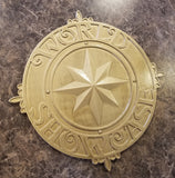 Full Scale World Showcase Medallion Inspired Sign / Plaque Prop Replica