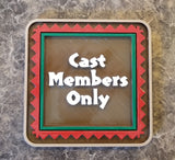 Polynesian Resort Themed Cast Members Only Sign / Plaque