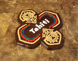 Polynesian Themed Tahiti Longhouse Tiki Sign / Plaque